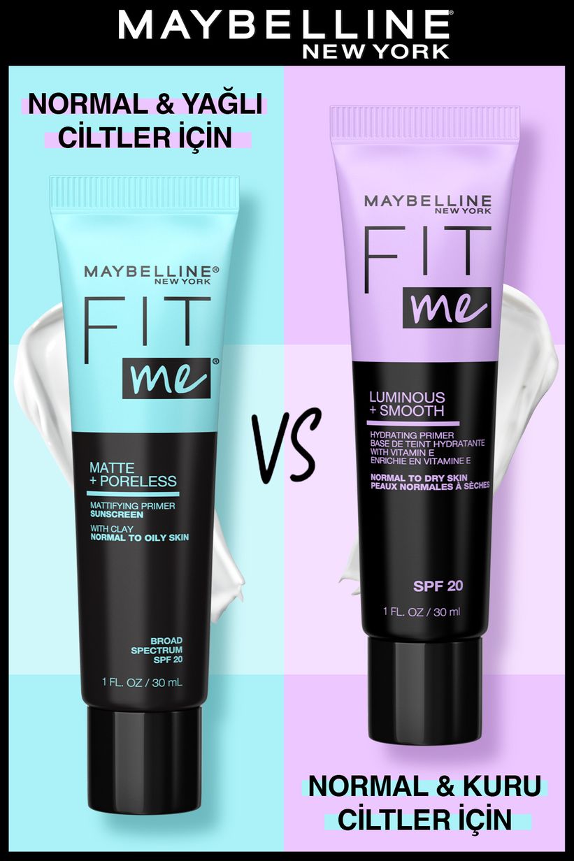 Maybelline Fit Me Makyaj Bazları