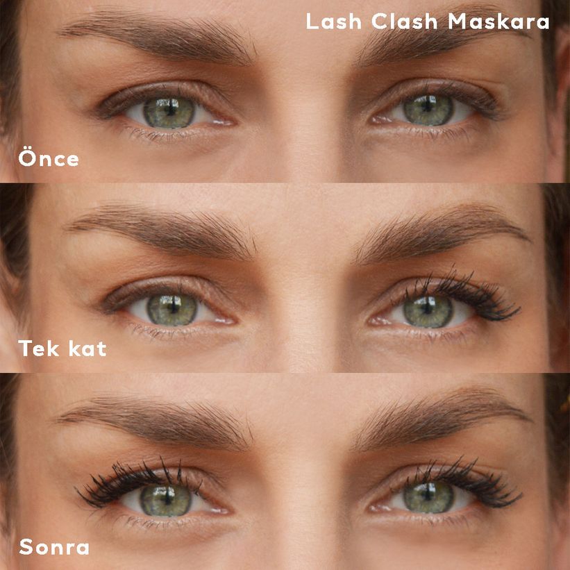 YSL Beauty Lash Clash Maskara Öncesi / Sonrası