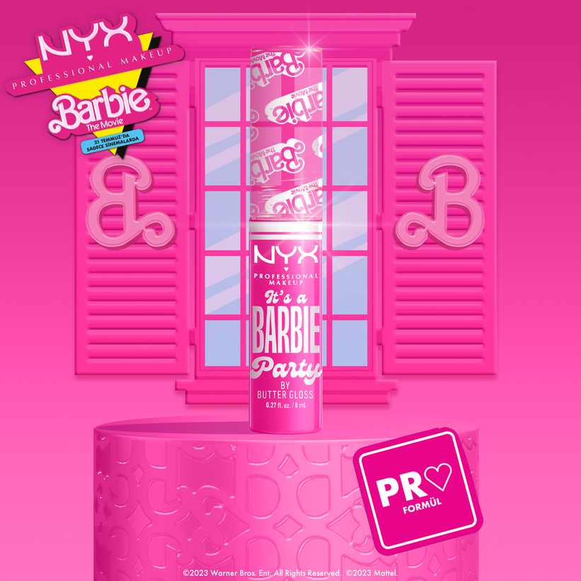 NYX Professional Makeup Barbie Butter Gloss Dudak Parlatıcısı