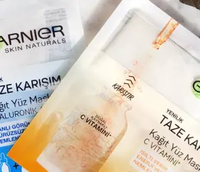 Deniyoruz: Garnier Taze Karışım Yüz Maskeleri