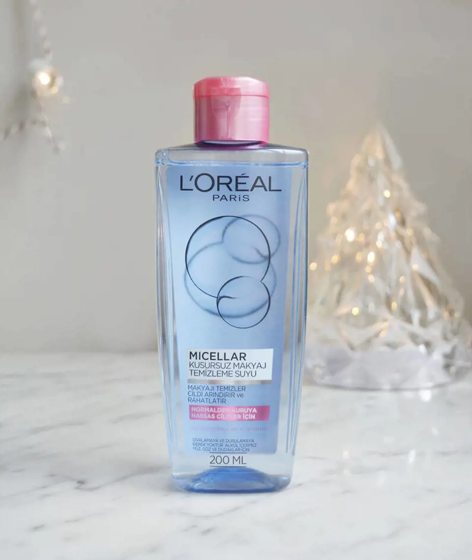 L’Oréal Paris Micellar Kusursuz Makyaj Temizleme Suyu Normalden Kuruya Hassas Ciltler