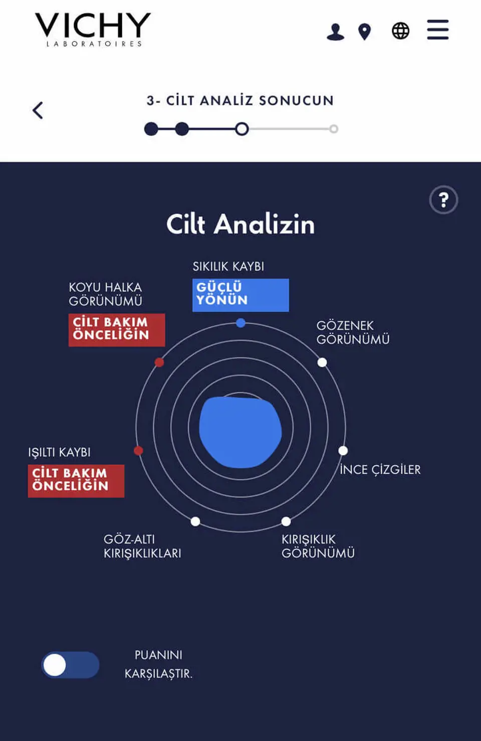 Vichy SkinConsult AI Cilt Analizini nasıl yapabilirsin?