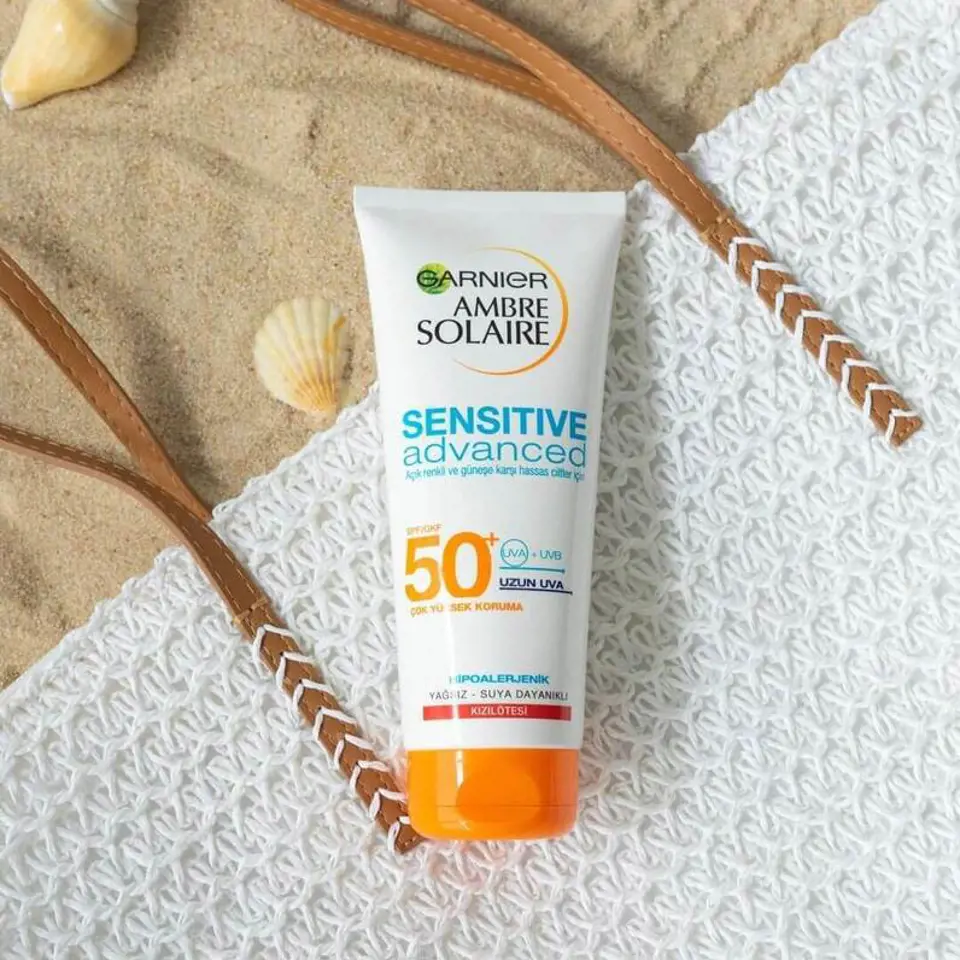 Garnier Ambre Solaire Sensitive Advanced Koruyucu Yüz Kremi GKF50