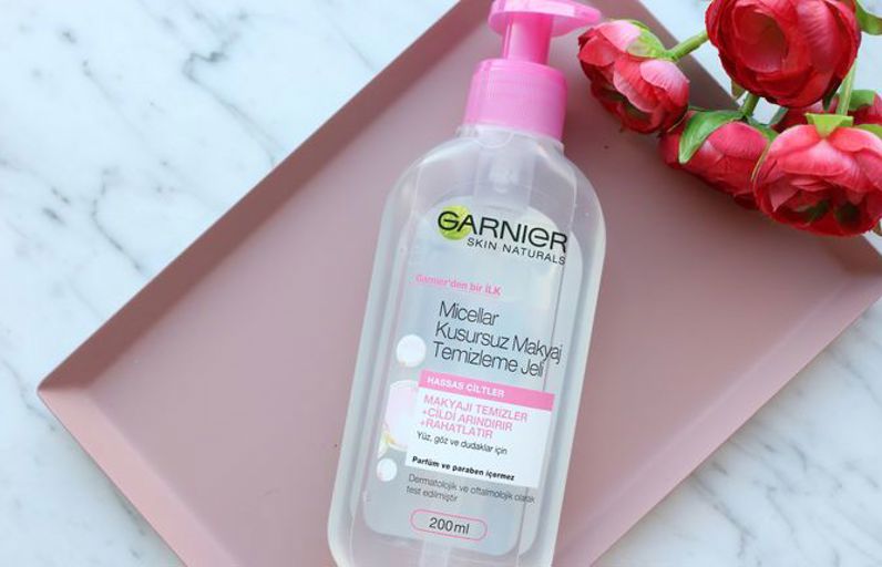 Bloggerlar Deniyor: Garnier Micellar Yüz ve Makyaj Temizleme Jeli