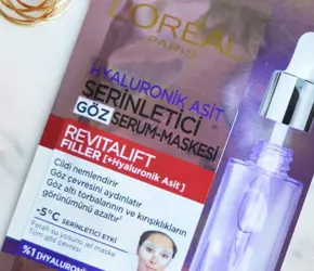 Deniyoruz: L'Oréal Paris Revitalift Filler Göz Maskesi