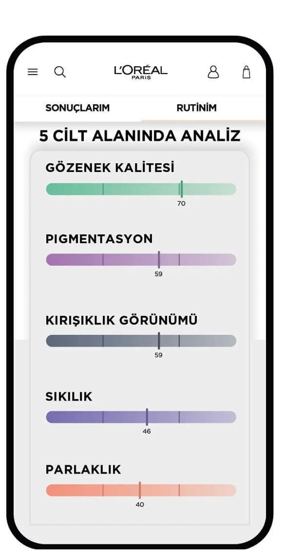 Cilt analizin hazır!