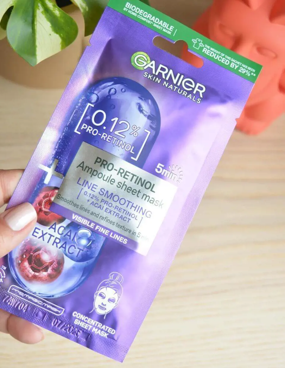 Garnier Pro-Retinol Kağıt Maske Kimler için Uygun?