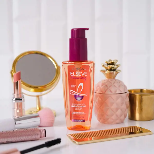 1.Elseve Dream Long Mükemmel Düz Pürüzsüzleştirici Serum