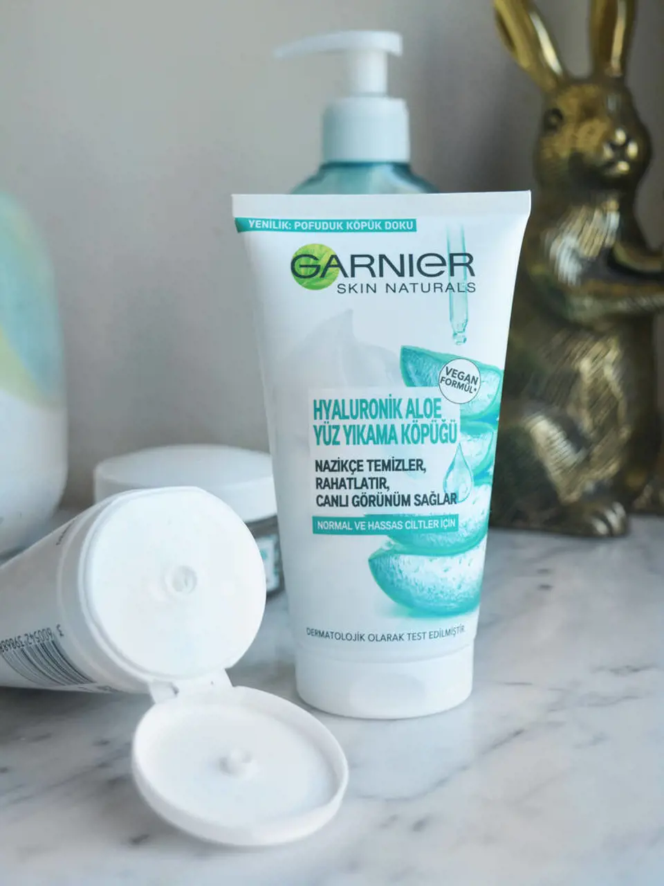 Garnier Hyaluronik Aloe Yüz Yıkama Köpüğü Nasıl Kullanılır?