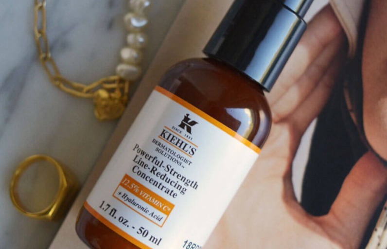 Deniyoruz: Kiehl's Powerful-Strength Line-Reducing Concentrate C Vitamini Serumu