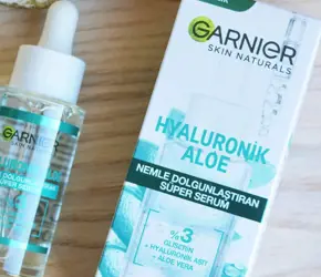 Deniyoruz: Garnier Hyaluronik Aloe Serumu