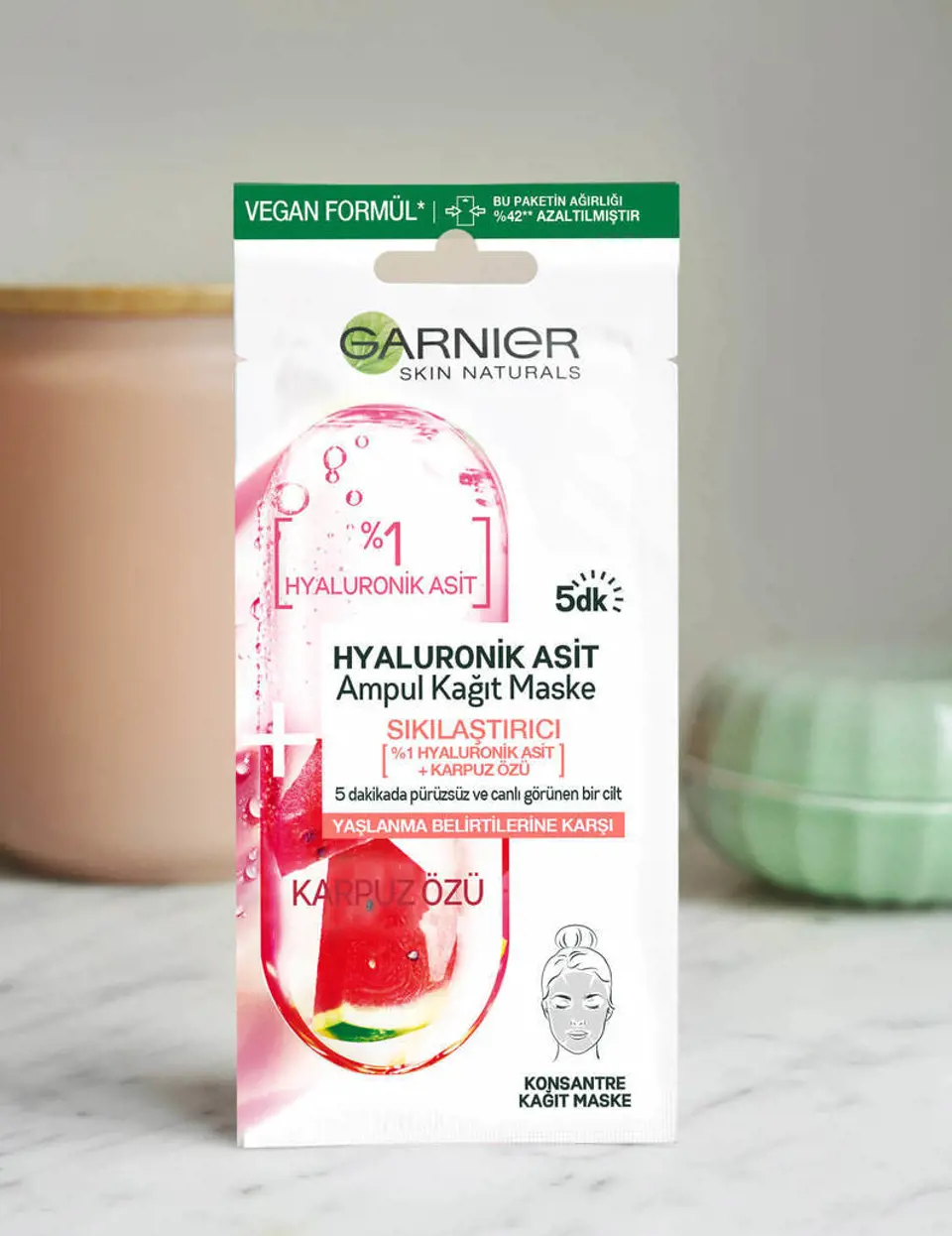 Garnier Ampul Kağıt Yüz Maskeleri