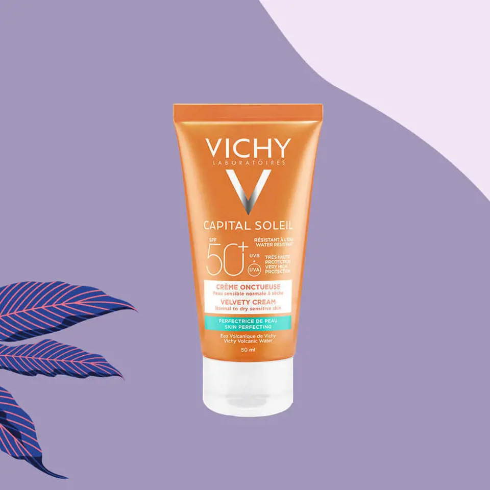 6. Vichy Capital Soleil Velvety Cream Güneş Kremi