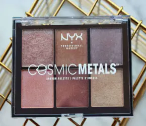 Deniyoruz: NYX Professional Makeup Cosmic Metals ile Metalik Makyaj