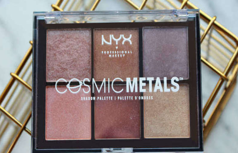 Deniyoruz: NYX Professional Makeup Cosmic Metals ile Metalik Makyaj