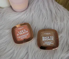 Deniyoruz: L’Oréal Paris Life's a Peach Allık ve Back To Bronze Bronzlaştırıcı Pudra