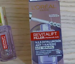 Deniyoruz: L'Oréal Paris Revitalift Filler Aydınlatıcı Göz Serumu