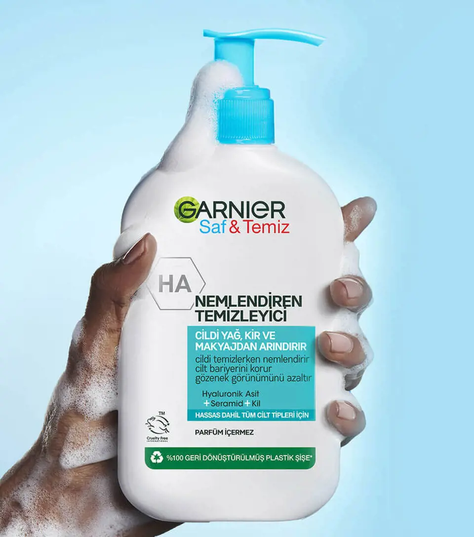 Garnier Saf & Temiz Nemlendiren Temizleyici