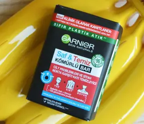 Deniyoruz: Garnier Saf ve Temiz Siyah Nokta Karşıtı Kömürlü Bar